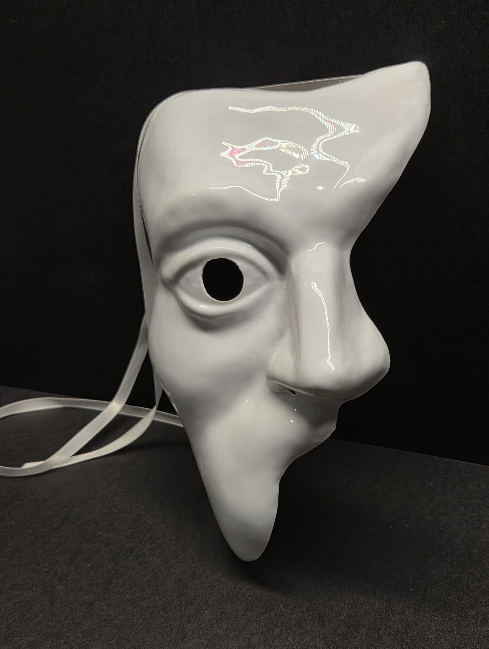 1988 Phantom Of The Opera Broadway Souvenir Plastic Half-Mask